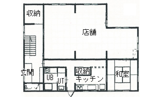 間取り図：ビフォー