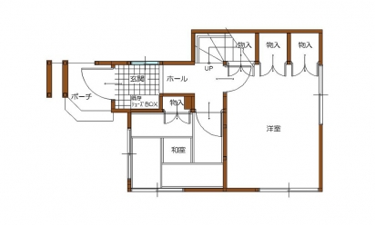 間取り図：ビフォー