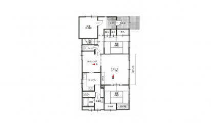 間取り図：ビフォー