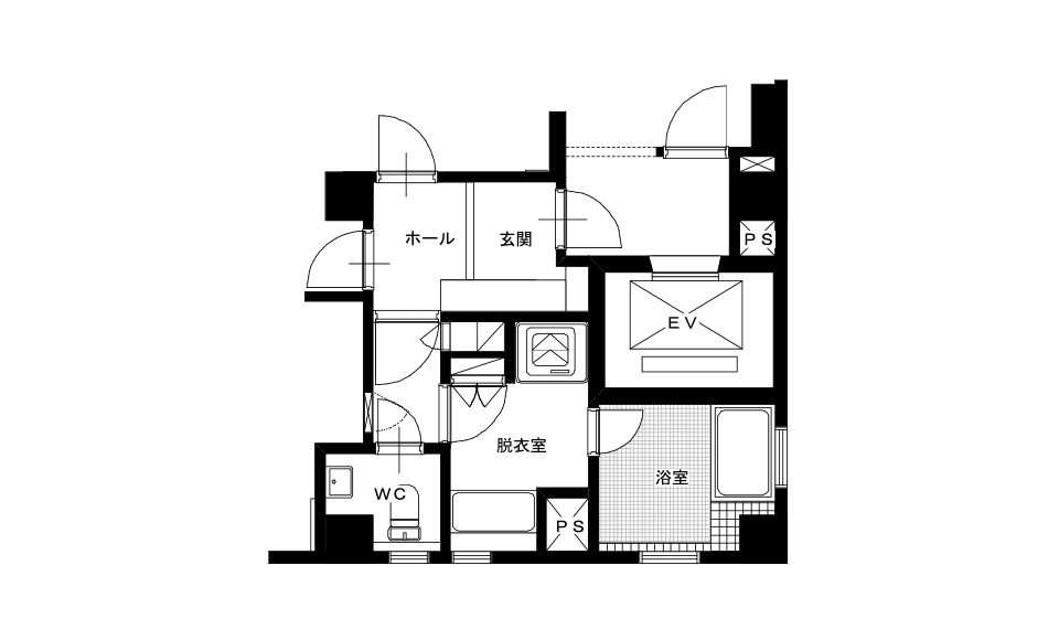 間取り図：ビフォー