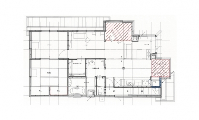 間取り図：アフター