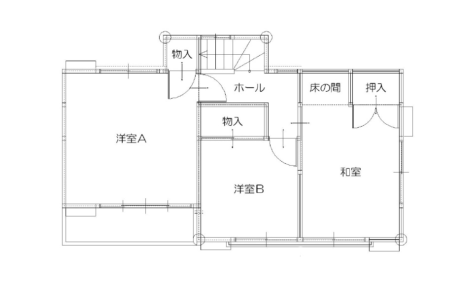 間取り図：ビフォー