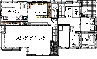 間取り図：ビフォー