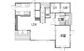 間取り図：ビフォー