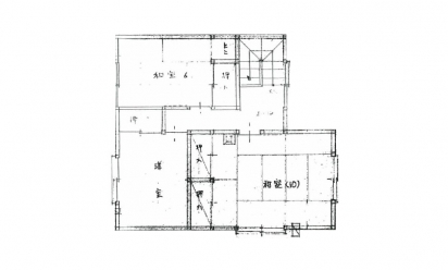 間取り図：ビフォー