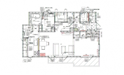 間取り図：アフター