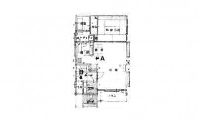 間取り図：ビフォー