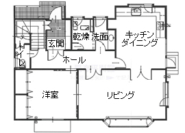 間取り図：ビフォー