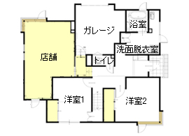 間取り図：ビフォー