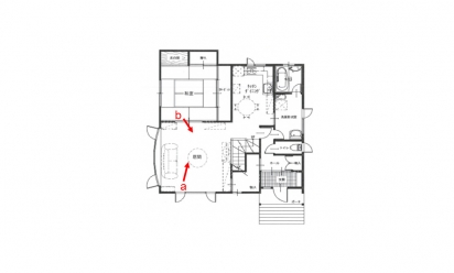 間取り図：ビフォー