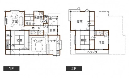 間取り図：ビフォー