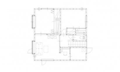 間取り図：アフター