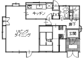 間取り図：ビフォー