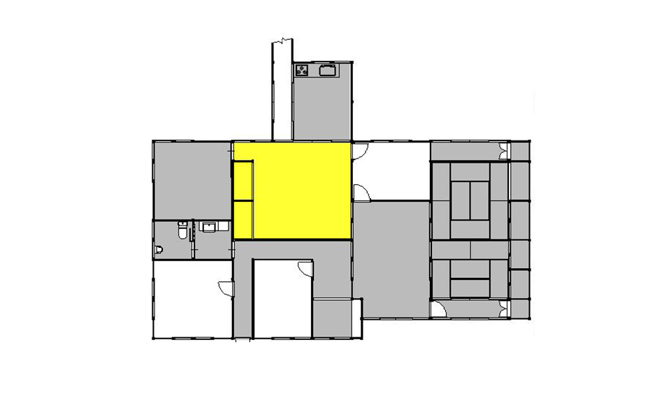 間取り図：アフター