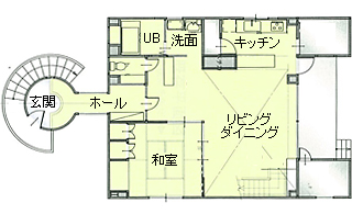 間取り図：ビフォー