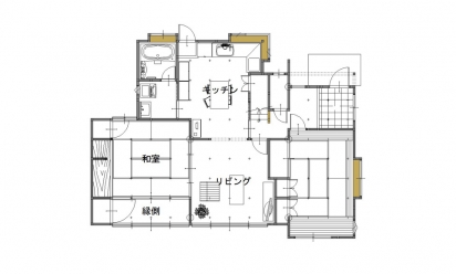 間取り図：ビフォー