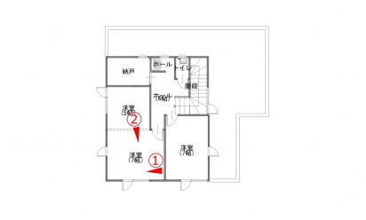 間取り図：ビフォー