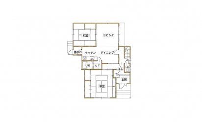 間取り図：ビフォー