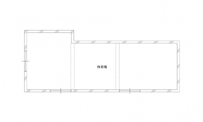 間取り図：ビフォー