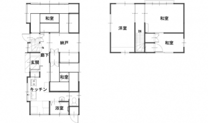 間取り図：ビフォー