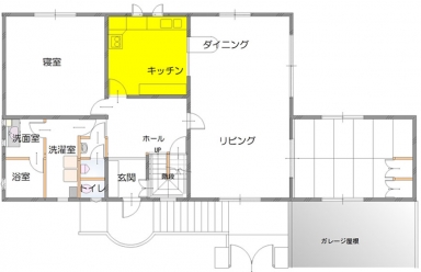 間取り図：ビフォー