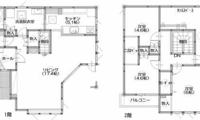 間取り図：ビフォー