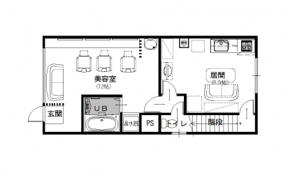 間取り図：ビフォー