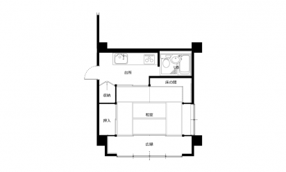 間取り図：ビフォー