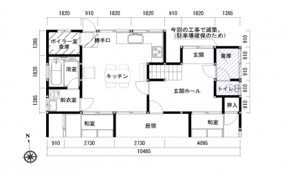 間取り図：ビフォー