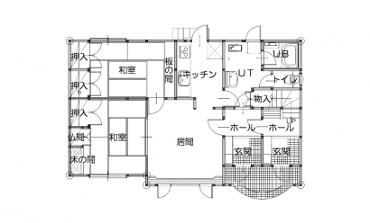 間取り図：ビフォー