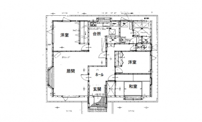 間取り図：ビフォー