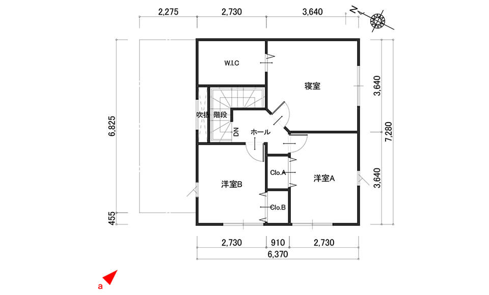 間取り図：ビフォー