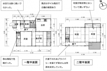 間取り図：ビフォー