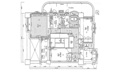 間取り図：ビフォー