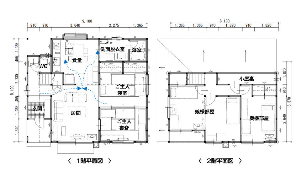 間取り図：ビフォー