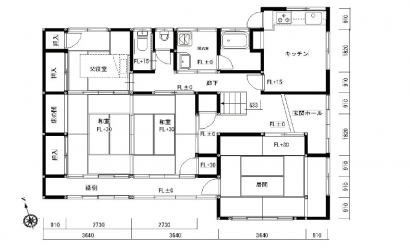 間取り図：ビフォー