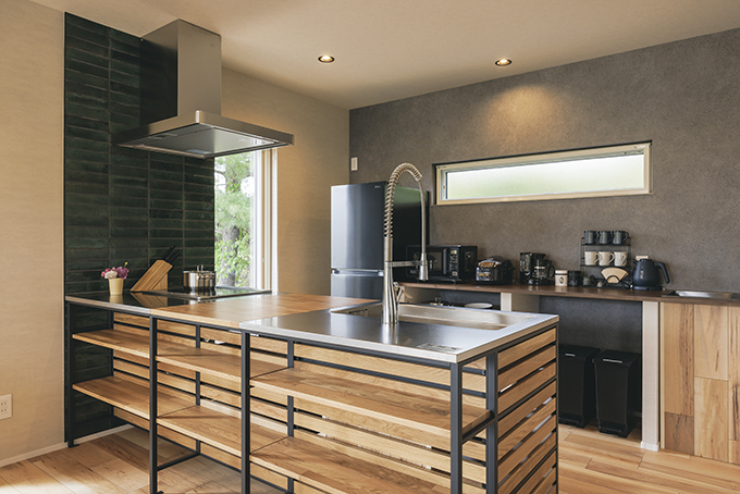 【TOWAの家】十勝IoT宿泊体験型リフォームモデルハウス／キッチン