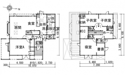 間取り図：ビフォー