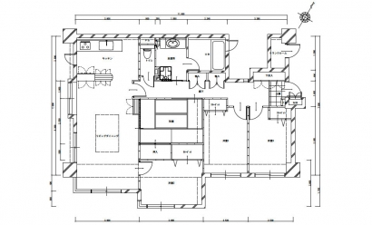 間取り図：ビフォー