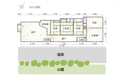 間取り図：ビフォー