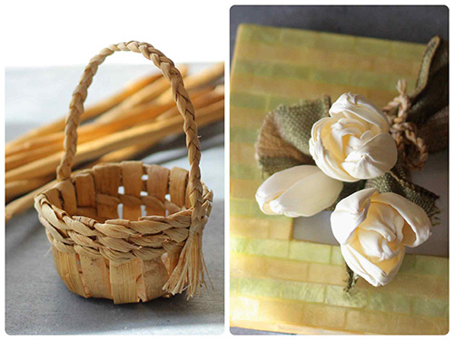 [銀座]天然素材のやさしさに触れながら籠を編み花を作るワークショップ【満席】