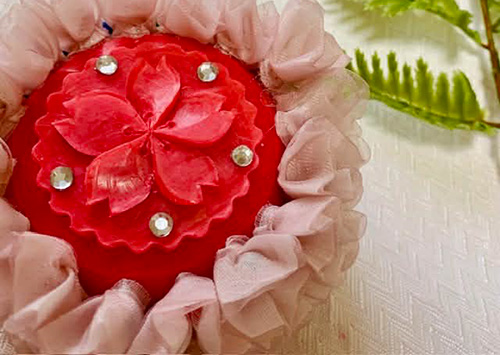 [銀座]懐かしい石けん手芸！石けんにかわいい桜の花を彫刻してみませんか！