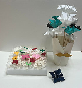[銀座] 〜紙一枚で作る折花（orihana）の世界アロマディフューザーとしても使える折花を作ってみよう〜