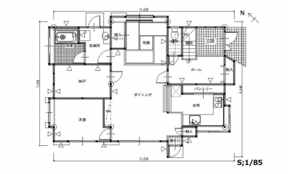 間取り図：ビフォー