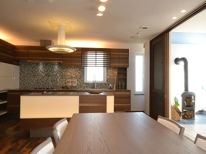 札幌リフォームモデルハウス:ダイニング