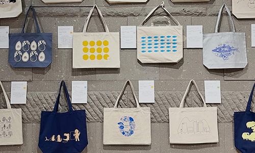 [札幌]今年も素敵なものができました！【デザインを学ぶ学生さんのエコバッグ展示会】