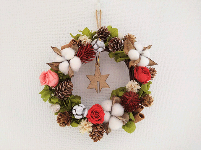 ※Christmasリースイメージです。