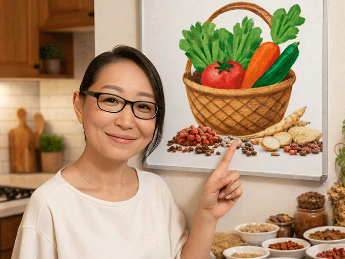 ④沼本-美香氏（くらし薬膳マネージャー／くらし薬膳美容アドバイザー看護専任教員）