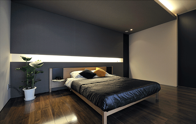 土屋ホーム北モデルハウス：主寝室