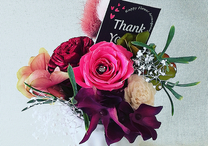 ワークショップ/ブリザーブドフラワーイメージ